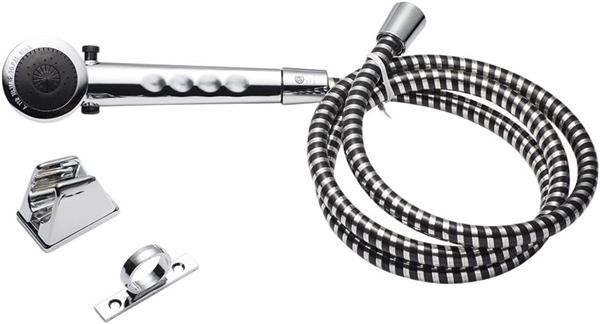 Dura Faucet DF-SA130-CP RV Shower Head and 60" Hose Set, Chrome Finish