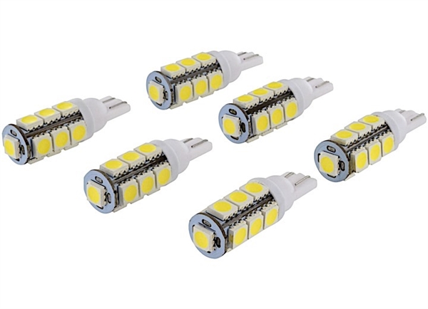 Valterra DG726096VP 921 LED Replacement Bulb Bright White - 6 Pack