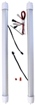 Valterra DG726131VP LED T8 Tube Light Replacement 2-Pack, 18", 12V Soft White RV Interior Lighting