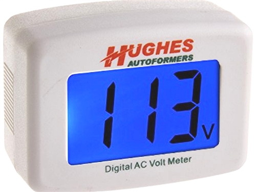Hughes Autoformer DVM1221 Digital AC Volt Meter