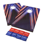 Escalade Sports 35-7360-3 Triumph LED Cornhole Board Set Fireworks Edition - 2x3 Ft