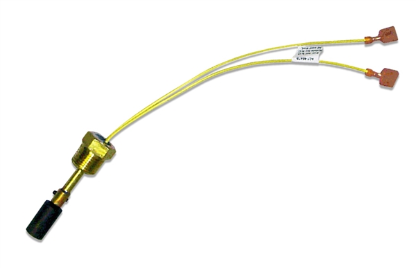 Aqua-Hot ELE-800-002 brass fluid level switch for hydronic RV heating systems, OEM replacement part for 400D 450D 600D series