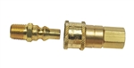 Enerco F176190 Full-Flow Propane Gas/Natural Gas Connector, 1/4" MPT x 1/4" FPT
