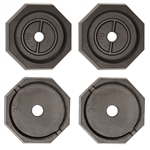 RV Snappads EQ-Plus Permanent RV Jack Pad 4 Pack - 10" Equalizer Leveling System