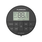 Furrion FACW12ESZA2-BL-AM Multi-Zone Wall Thermostat, R32, 3-Speed, Backlit LCD, Furrion Chill HE, Black