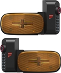 Furrion FCEFDTASH Vision S+ Left & Right Side Cameras with LED Marker Lights, 1080p, 65Â°