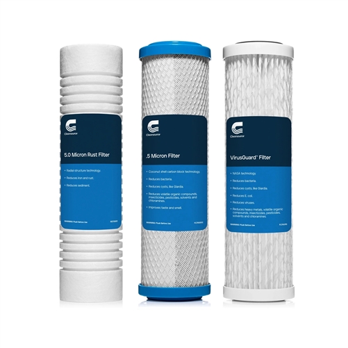 Clearsource Ultra System Replacement Filter Pack - 3 Pack