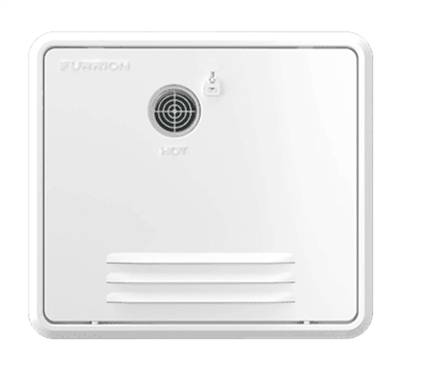 Furrion FWH41EA-PS-AM Retrofit Door for Tankless Water Heater, White, 16.1" x 18.1", Replaces Atwood/Dometic 6 Gallon Door