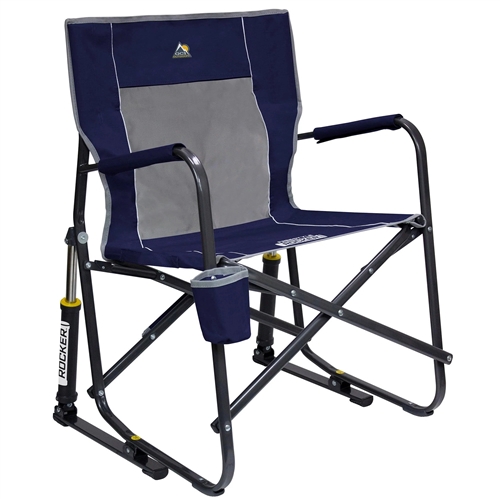 GCI Outdoors 37060 Freestyle Rocker Chair - Indigo Blue
