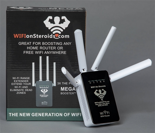 WiFi On Steroids GenX-101 MEGA Booster Range Extender