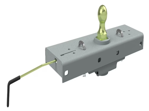 B&W Hitches GNRC800 Companion 5th Wheel Hitch Center Section, 30.5 x 9 x 5 inches, 39.7 lbs, gray powder coat finish