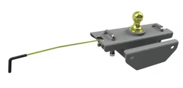 B&W Hitches GNRC920 Gooseneck Center Section replacement ball platform for Turnoverball under-bed gooseneck hitch systems, 20x12.5x6.5 inches, 49 lbs steel construction