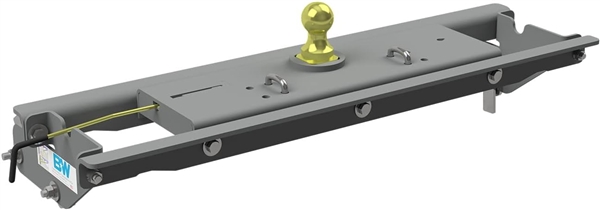 B&W Hitches GNRK1121 Turnoverball Gooseneck Hitch Kit with under-bed mounting hardware and removable ball assembly for pickup trucks