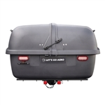 Let's Go Aero HGK819 GearSpace 34 Telescoping Cargo Carrier - Dark Gray