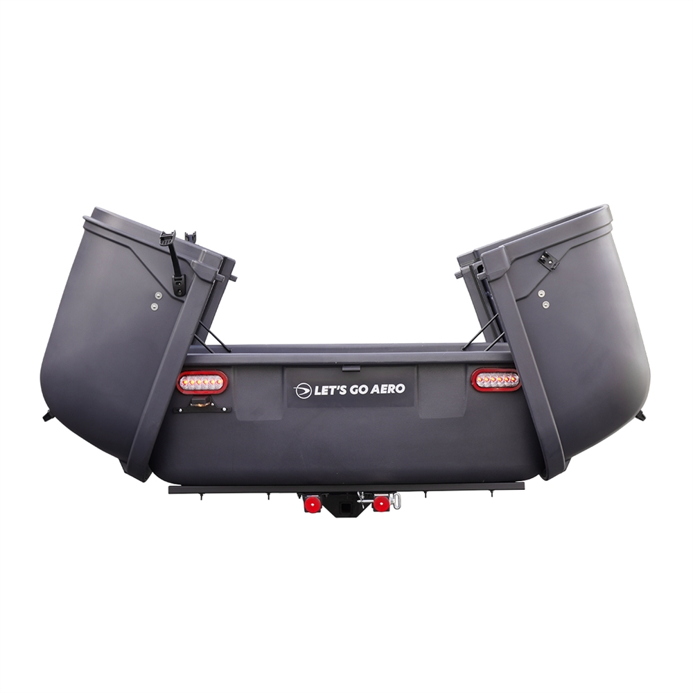 Let's Go Aero HGK819 GearSpace 34 Telescoping Cargo Carrier - Dark