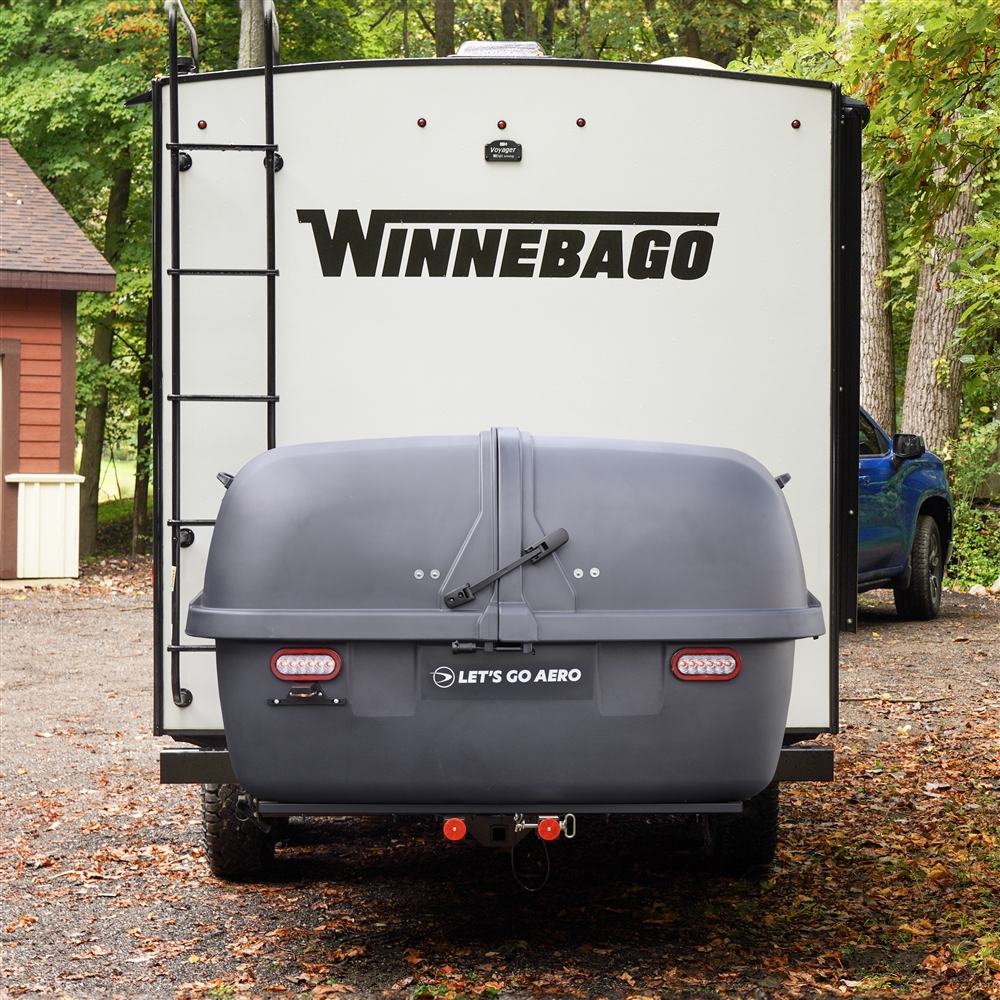 エアロ AERO SURE CARRIER Let's Go Aero HGK819 GearSpace 34 Telescoping Cargo Carrier - Dark