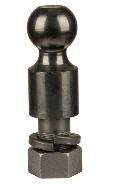 B&W Hitches HB94006 2-5/16 inch solid steel hitch ball with 30000 lb rating and 2 inch rise for heavy-duty gooseneck towing