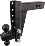 Bulletproof Hitches HD258 Adjustable 2-Ball Mount For 2-1/2" Receiver, 8" Drop/Rise, 22,000 Lbs