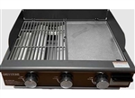 Greystone HF2519A-3 Outdoor Gas Grill And Griddle Combo - 25-1/2" Wide - 10,000 BTU