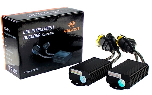 Haizer HZR-DECH1 H1 LED Headlight PWM & Canbus Decoder Kit - Set of 2