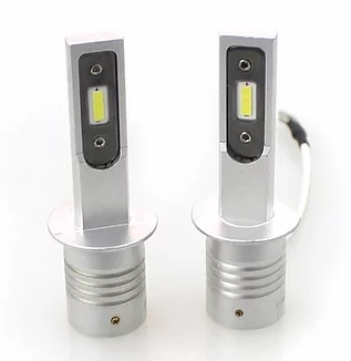 Haizer HZRM-LED H1 M Series Plug And Play LED Headlight Bulbs, 5200 Lumens - Set of 2