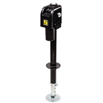 Stromberg Carlson JET-3755 Black Electric Tongue Jack 3500 lb capacity 12V DC for travel trailers and fifth wheels