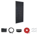 Zamp Solar KIT1025 Legacy Black 190 Watt Solar Panel Cinder 40 Deluxe Kit