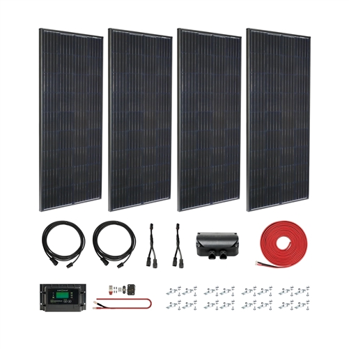 Zamp Solar KIT1027 Legacy Black 760 Watt Solar Panel Deluxe Kit
