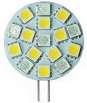 Bee Green LG4S6BU10WW Dual-Color Switchable G4 LED Lightbulb - 6 Blue, 10 Warm White - 27/173 Lumens