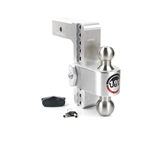 Weigh Safe LTB8-2.5 Adjustable 180 Degree Trailer Hitch Mount - 2.5" Hitch - 8" Drop - 9" Rise