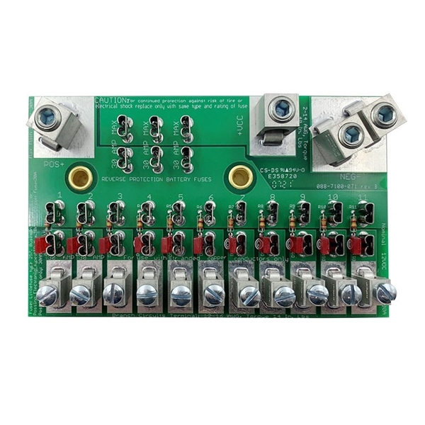Parallax Power M036-7100-002 11-Position 12V DC Fuse Block for RV Power Centers