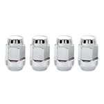 McGard Bulge Cone Seat Wheel Lug Nut Lock Set, 7/16-20 Thread, 1.45" Length, Set of 4