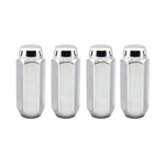 McGard Cone Seat Wheel Lug Nut Lock Set, M14 x 2.0 Thread, 2.25" Length, Set of 4