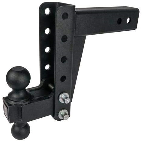 Bulletproof Hitches MD256 Adjustable 2-Ball Mount For 2-1/2" Receiver, 6" Drop/Rise, 14,000 Lbs