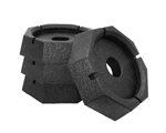 SnapPad MN6SP4 Mini 6 Permanent Jack Pad Set - 4 Pack for 6 Inch Round Feet