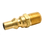 Mr. Heater F276281 Propane/Natural Gas Full-Flow Male Plug, 1/4" MPT