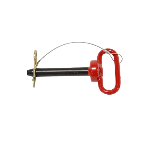 NSA 1112 Hitch Pins with Handles 5/8" x 4" pins feature a giant rubber coated handle making them a lot easier to pull when removing a Hitch.
