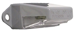 Peterson License Plate Light - 3.375" x 2.375" Clear