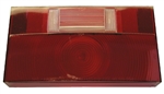 Peterson Replacement Lens For V25912 Stop/Turn/Tail Back-Up Light, Red