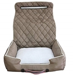 Seat Armour PET2G100T Pet Bed 2 Go Tan Pet Bed And Car Seat