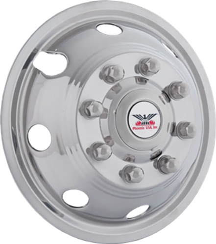 Phoenix USA PQL74FWL Quick Liner Front Wheel Simulator - 8 Lug, 8 Hand Holes, 17" Diameter