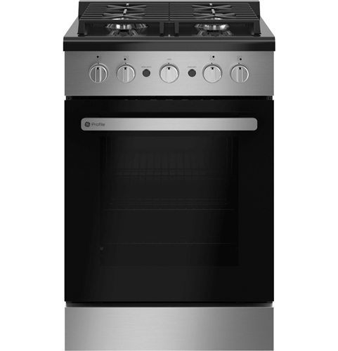 GE Profile PLS624RTSS 24" Free-Standing RV Gas Range, Stainless