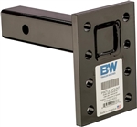 B&W Hitches PMHD14002 16,000 lb Pintle Plate Mount -- Heavy-Duty Towing Plate