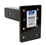 B&W Hitches PMHD14202 16K Pintle Mount Hitch, 8-Hole 3-Position, 9-Inch Shank