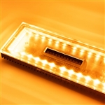Putco 960112 Universal Yellow Jacket LED Warning Light Bar - Amber/White
