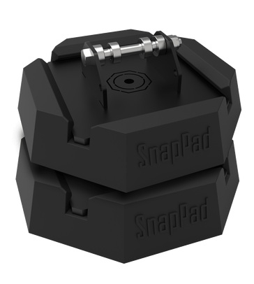 SnapPad QDU2 SnapJack QD Conversion Kit - 2 Pack for LCI PSX and Quick Drop Stabilizer Jacks
