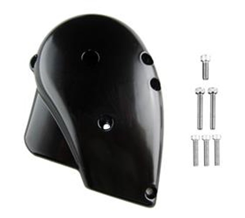 Carefree RV SOKIII/Summit Awning End Cap, Left Side, Black