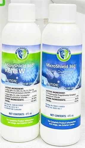 MicroShield 360 Self-Application Disinfectant Kit Refill Bottles