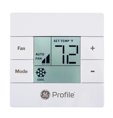 GE RGRWT2W RV Air Conditioner Single Zone Wall Thermostat, White