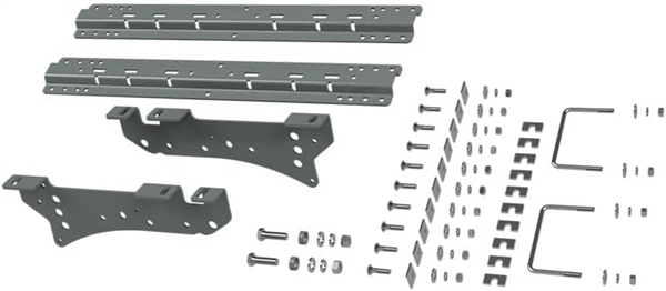 B&W Hitches RVK2400 Patriot Custom Bracket Kit for 5th wheel hitch installation, heavy-duty steel truck bed mounting brackets, 44.75 inch span